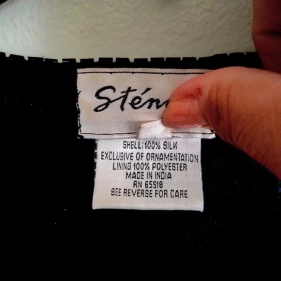 Formal Sparkly Sequined Occasion Jacket - Picture 6 of 15